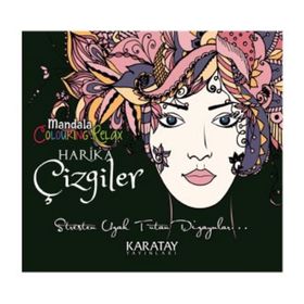 Karatay Yayınları 4e Boyama Kitabı Harika Çizgiler Mandala