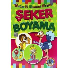 Karatay Yayınları (4e) Boyama Kitabı Şeker Boyama 128 Sayfa