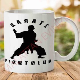 Karate Fight Club Baskılı Kupa Bardak