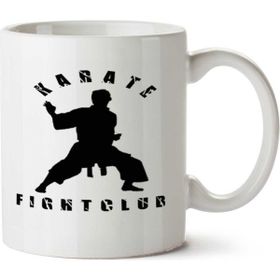 Karate Fight Club Baskılı Kupa Bardak