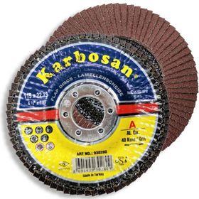 Karbosan 115 mm 60 Kum AO 10 Adet Flap Disk