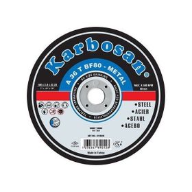Karbosan 115 NK Metal 115x3.0x22 mm 5 Adet Kesme Taşı