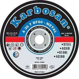 Karbosan 115 NK Metal 115x3.0x22 mm Kesme Taşı