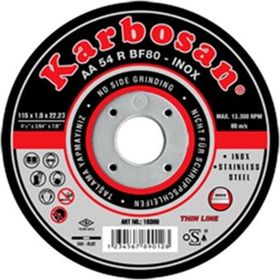 Karbosan 115x1.0 Inox-Thinline Kesme Taşı