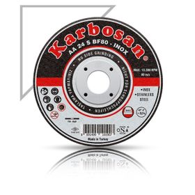 Karbosan 115X1.0X22.23 mm Thinline 10380 İnox Kesme Taşı