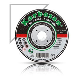 Karbosan 115x2.5x22 mm Mermer Kesme Taşı