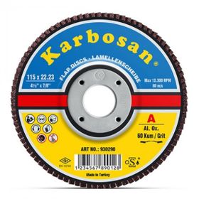Karbosan 115x22.23 60 Kum 982980 Premium Line Ao Flap Disk Zımpara