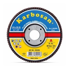 Karbosan 115x22.23 60 Kum 982980 Premium Line Ao Flap Disk Zımpara