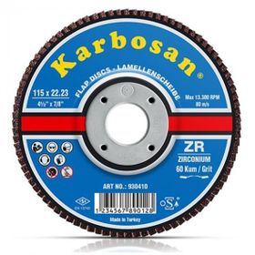 Karbosan 115x22.23 60 Kum 983460 Premium Line AO Flap Disk Zımpara