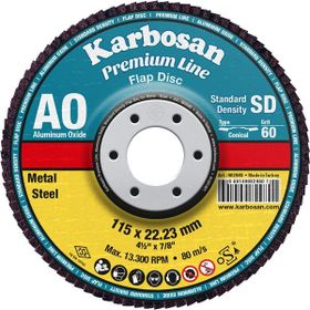 Karbosan 115x22.23 80 Kum 982985 Premium Line Ao Flap Disk Zımpara