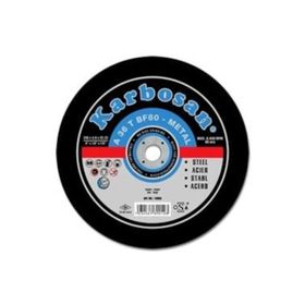 Karbosan 115x3.0x22.23 910910 A 36 T BF80 Düz Metal Ince Kesme Taşı