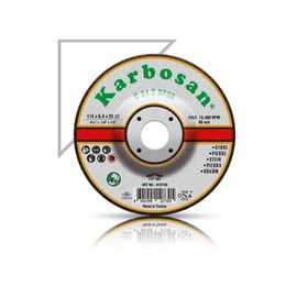 Karbosan 115x6.4x22.23 910730 C 24 S BF80 Bombeli Döküm Taşlama Taşı