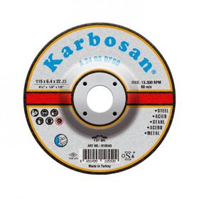 Karbosan 115x6.4x22.23 Metal Taşlama Taşı
