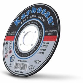 Karbosan 15390 100x100x19 mm Kamalı Kombi Mob Zımpara