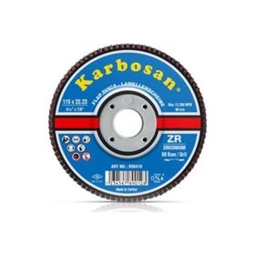 Karbosan 180 mm 40 ZR Flap Disk