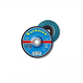 Karbosan 180 mm 80 Zirkonyum Flap Disk Zımpara