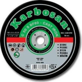 Karbosan 180 mm Mermer Kesici Taşlama Disk