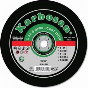 Karbosan 180 mm Mermer Kesici Taşlama Disk