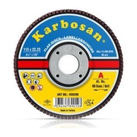 Karbosan 180x22.23 60 Kum Flap Disk