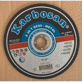Karbosan 180x3.0x22.23 1 Adet Metal Kesme Taşı