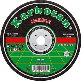 Karbosan 180x3.2x22.23 mm 912760 C 30 R BF80 Mermer Kesme Diski