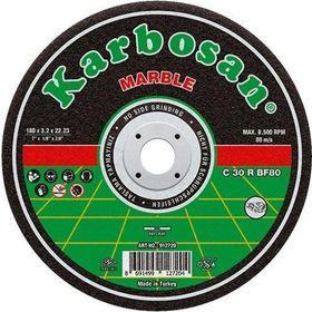 Karbosan 180x3.2x22.23 mm 912760 C 30 R BF80 Mermer Kesme Diski