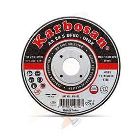 Karbosan 180x3x22 İnox Kesici