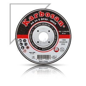 Karbosan 180X3x22 mm 10210 Düz İnox Kesici
