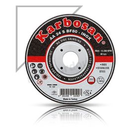 Karbosan 180X3x22 mm 10210 Düz İnox Kesici