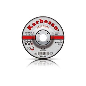 Karbosan 180x6.4x22.23 mm 910700 AA 24 P BF80 INOX Paslanmaz Çelik Taşlama Diski
