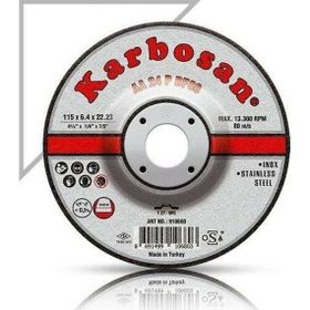 Karbosan 180x6.4x22.23 mm 910700 AA 24 P BF80 INOX Paslanmaz Çelik Taşlama Diski