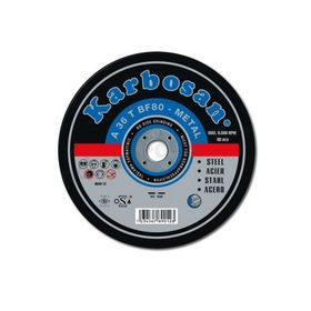 Karbosan 230 X 3.0 X 22.23 mm Düz 10050 Metal Kesme Taşı