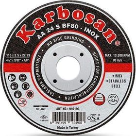 Karbosan 230x1.9x22.23 mm 910430 AA 36 R BF80 INOX Paslanmaz Çelik İnce Kesme Diski