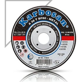 Karbosan 230x3.0x22.23 910050 A 36 T BF80 Düz Metal Kesme Taşı