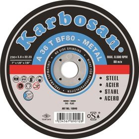 Karbosan 230x3.0x22 mm Metal Kesici