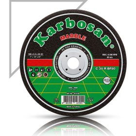 Karbosan 230x3.5x22.23 912750 C 30 R BF80 Bombeli Mermer Kesme Taşı