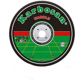 Karbosan 230x3.5x22.23 912750 C 30 R BF80 Bombeli Mermer Kesme Taşı