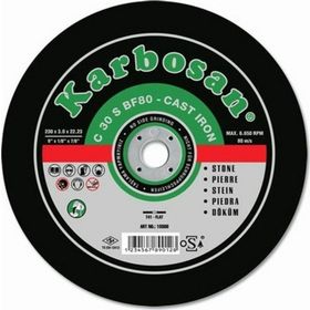 Karbosan 230x3.5x22.23 912750 C 30 R BF80 Mermer Kesme Diski