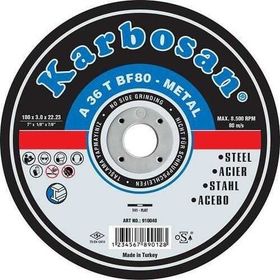 Karbosan 230x3x22 mm Metal Kesme Taşı