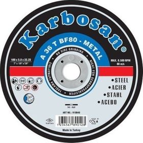 Karbosan 230x3x22 mm Metal Kesme Taşı