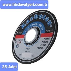 Karbosan 25 Adet 230 mm Metal Kesici
