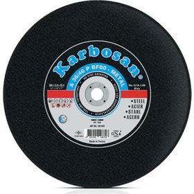 Karbosan 300x3.0x25.4 NK 910840 A 30/36 P BF80 Metal Sabit Tezgah Kesme Diski