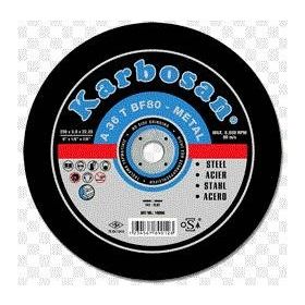 Karbosan 350x3.5x25.4 mm Nk Sabit Tezgah Kesme
