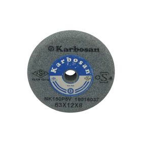 Karbosan 63 x 12 x 8 mm Hızar Makinesi Konik Bileme - Zımpara Taşı