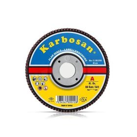 Karbosan 80 Kum 115X22 10'lu Paket Flap Disk Zımpara