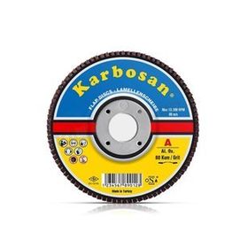 Karbosan 80 Kum 115X22 10'lu Paket Flap Disk Zımpara