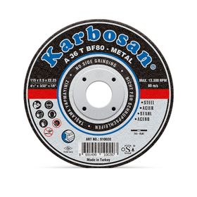 Karbosan 910040 180x3.0x22.23 Metal Kesme Diski