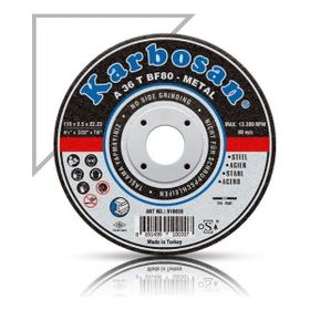 Karbosan 910040 180x3.0x22.23 Metal Kesme Diski