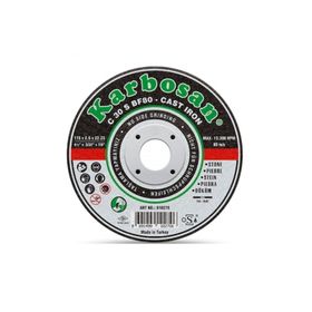 Karbosan 910270 115x2.5x22.23 SC Pik Döküm Kesme Diski