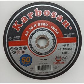 Karbosan 910420 180x1.9x22.23 mm İnox Thinline Kesici
